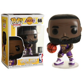 NBA - Pop! Basketball - Lakers Uniform Lebron James n°66