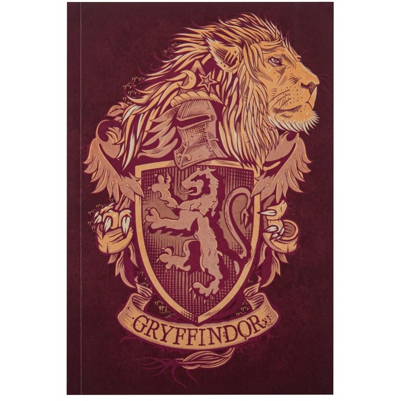 Harry Potter - Carnet 128 pages Gryffindor