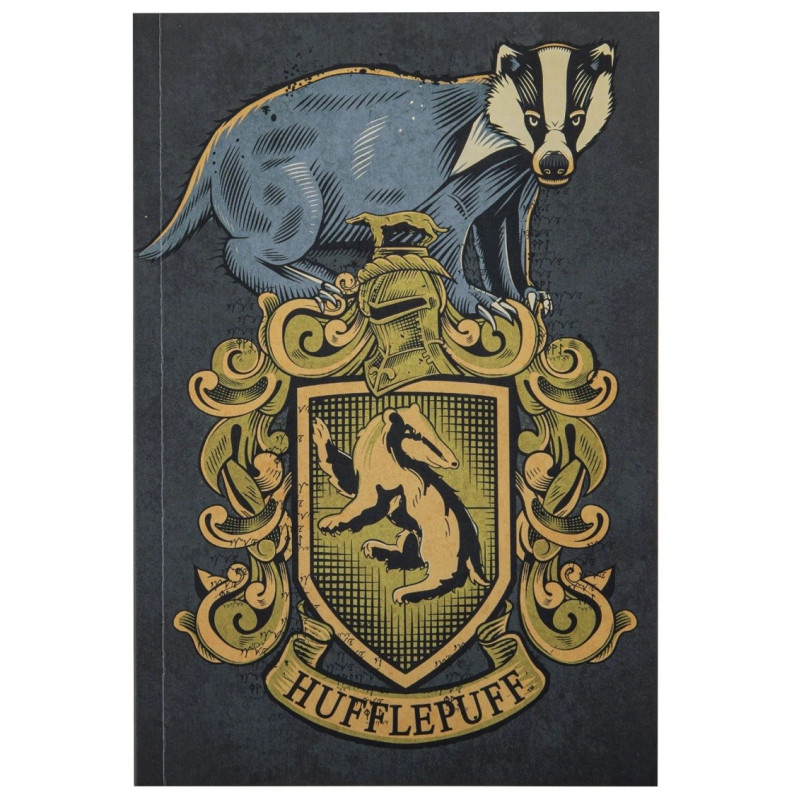Harry Potter - Carnet 128 pages Hufflepuff