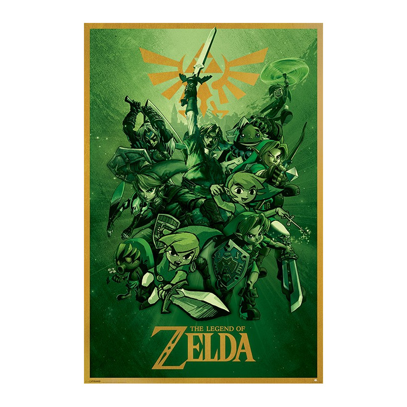 Legend of Zelda - Grand poster Link (61 x 91,5 cm)