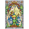 Legend of Zelda - Grand poster Vitraux (61 x 91,5 cm)