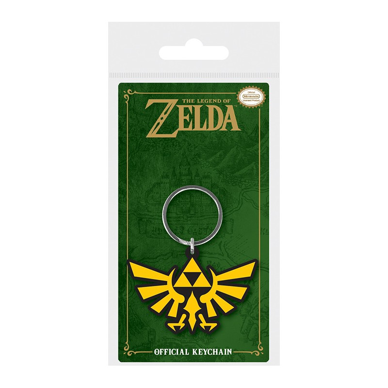 Zelda - porte-clé PVC Triforce