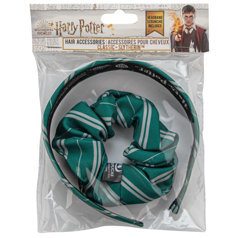 Harry Potter - Set de 2 accessoires pour cheveux : Slytherin