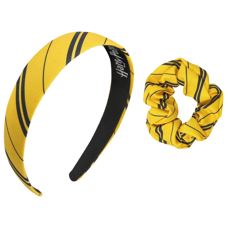 Harry Potter - Set de 2 accessoires pour cheveux : Hufflepuff