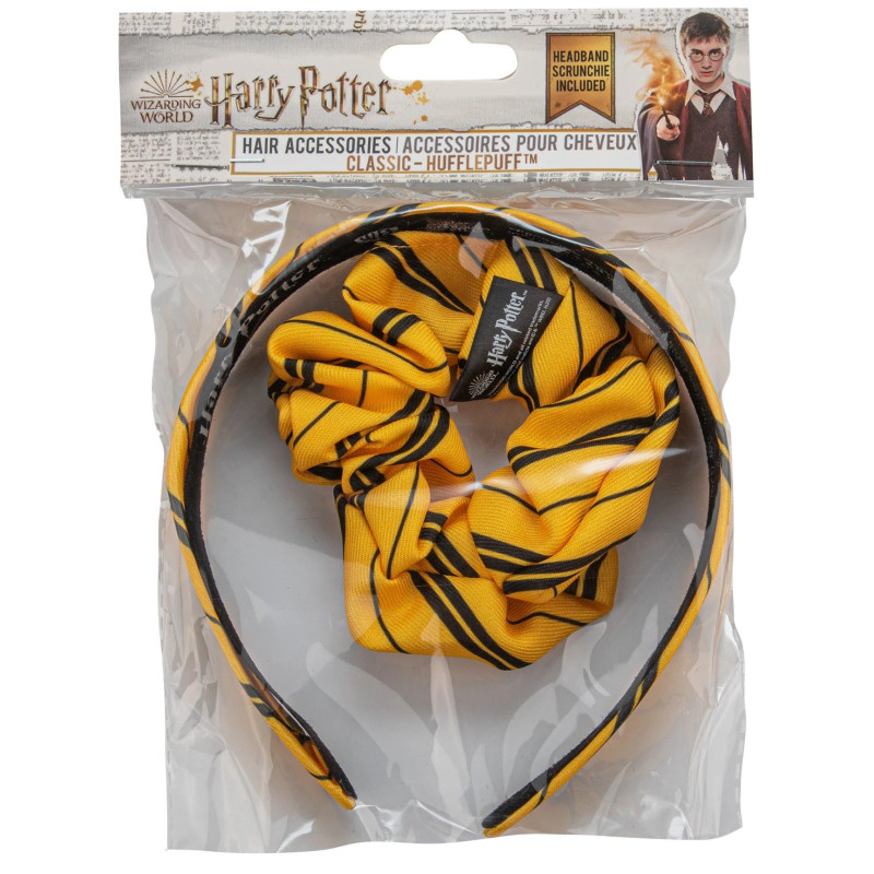 Harry Potter - Set de 2 accessoires pour cheveux : Hufflepuff
