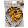 Harry Potter - Set de 2 accessoires pour cheveux : Hufflepuff