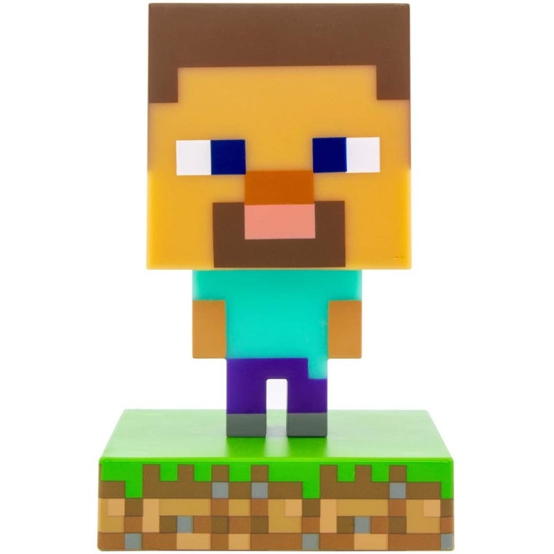 Minecraft - Lampe veilleuse Steve 11 cm