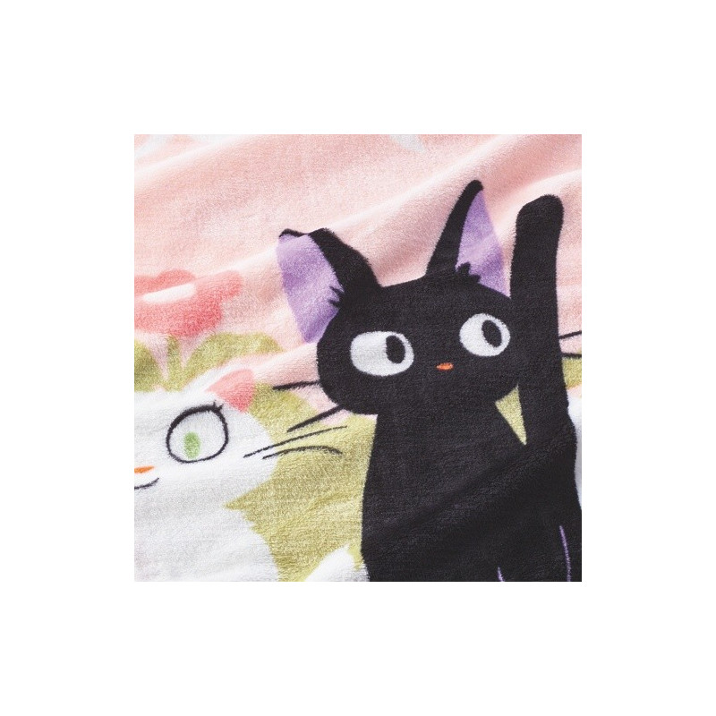 Kiki la petite Sorcière - Plaid Jiji & Lily 80 x 150 cm