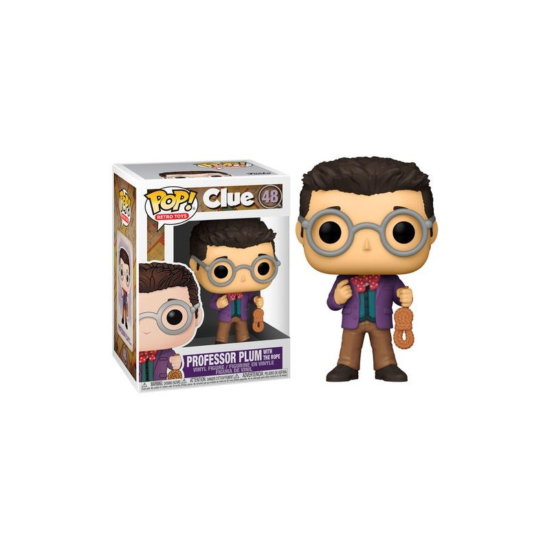 Clue - Pop! Retro Toys - Professor Plum with The Rope n°48