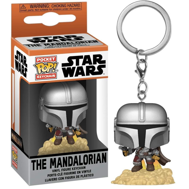 Star Wars : The Mandalorian - Pop! Pocket - porte-clé Mando Blaster