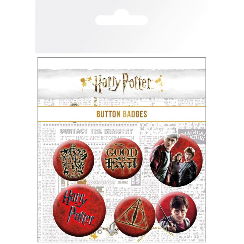 Harry Potter - set de 6 badges Icons