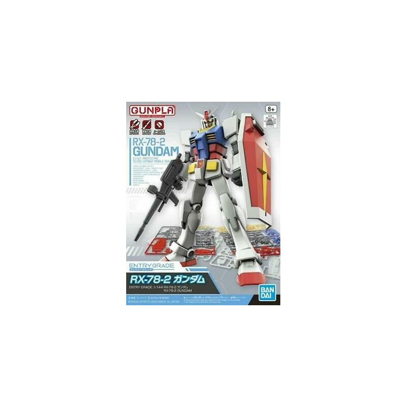 Gundam - Entry Grade 1/144 RX-78-2 Gundam