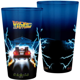 Retour vers le Futur - Verre 400 ml Delorean