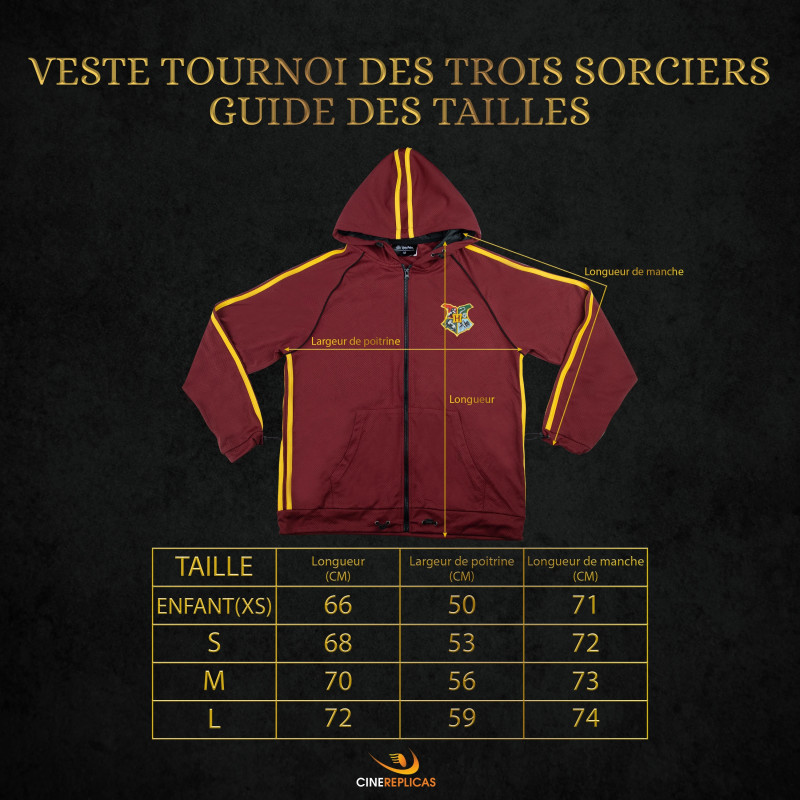 Harry Potter - Veste Tournoi des Trois Sorciers