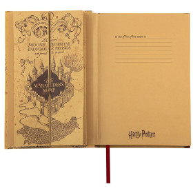 Harry Potter - Carnet + petite réplique Marauder's Map