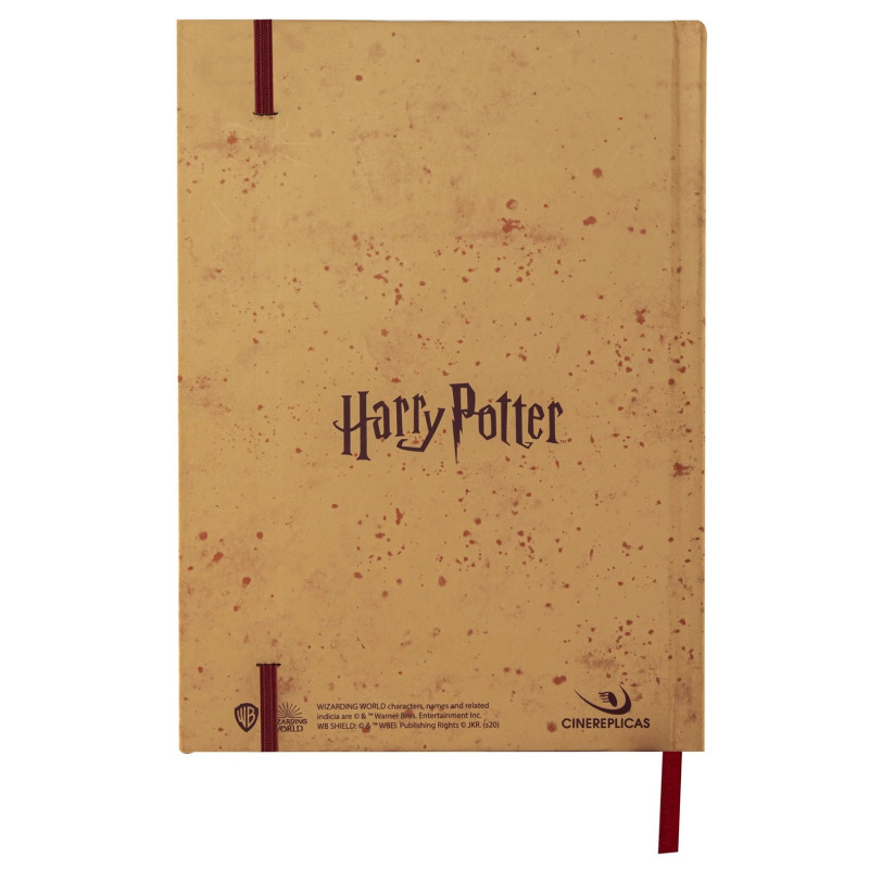 Harry Potter - Carnet + petite réplique Marauder's Map