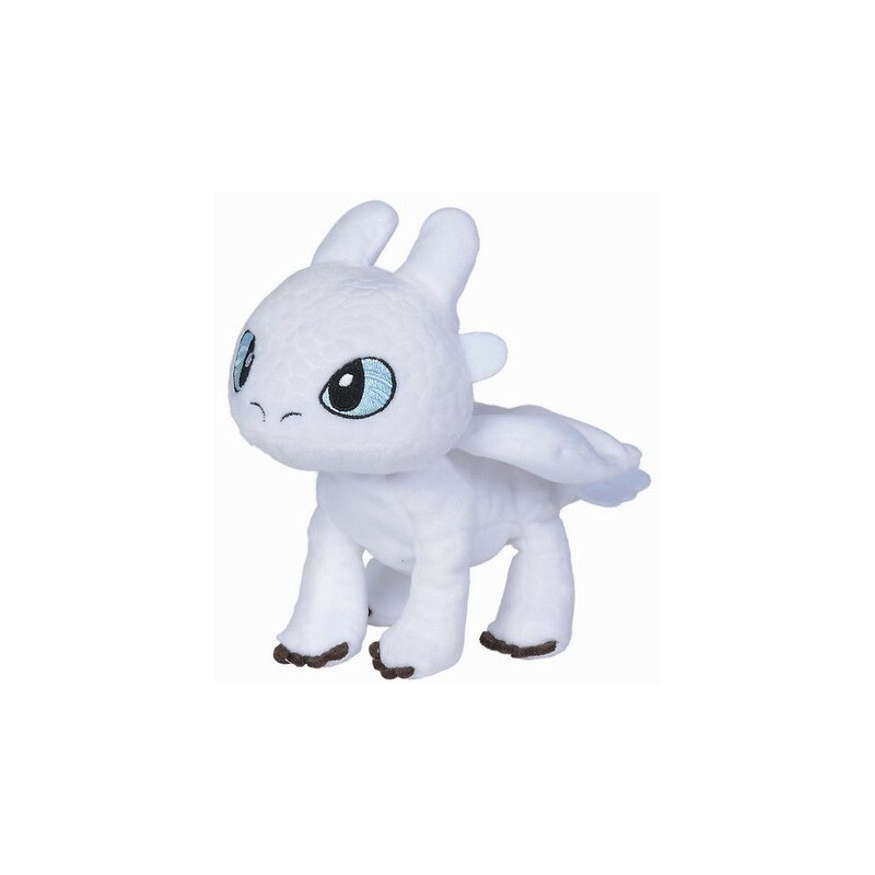 How to train your Dragon - Dragons - Peluche Light Fury 25 cm