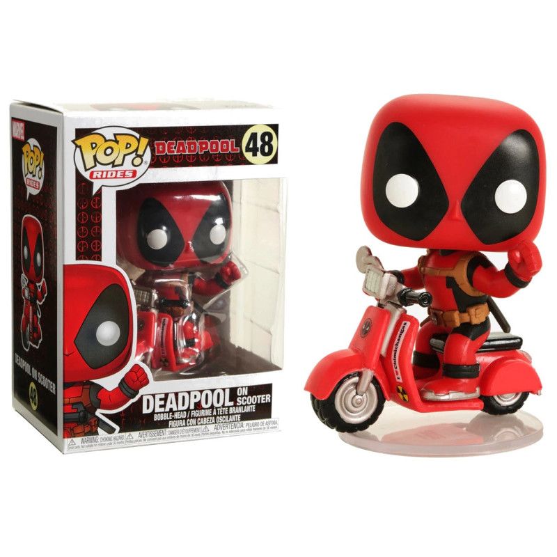 Deadpool - Pop! - Playtime : Deadpool and scooter