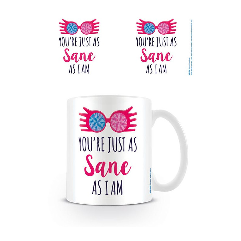 Harry Potter - Mug Luna Lovegood Just as Sane