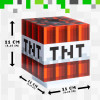 Minecraft - Lampe veilleuse sonore TNT 11 cm