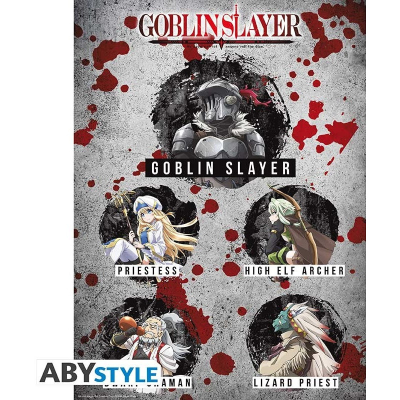 Goblin Slayer - Poster Personnages 52 x 38 cm