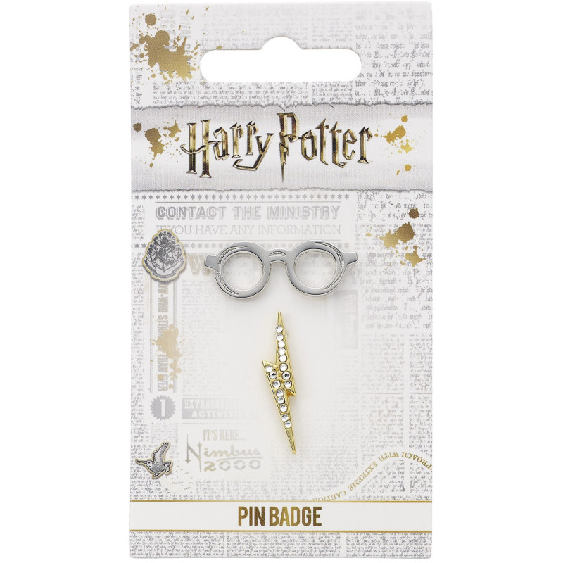 Harry Potter - Set de pins Scar & Glasses