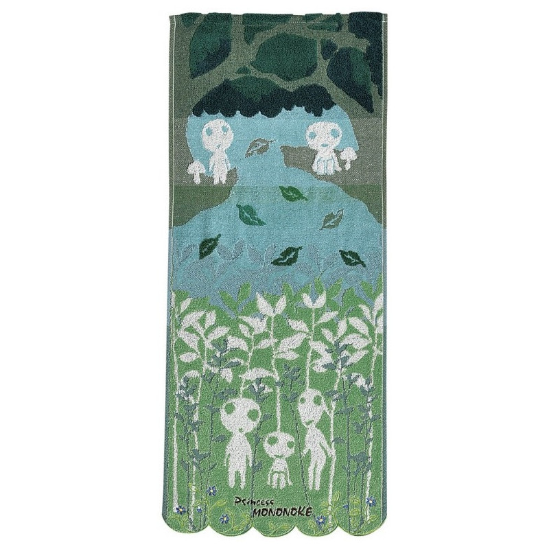 Mononoke Hime - Serviette Kodama 34 x 80 cm