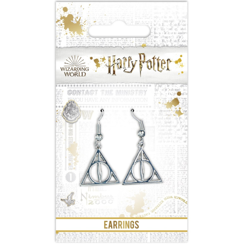 Harry Potter - Boucles d'oreilles Deathly Hallows