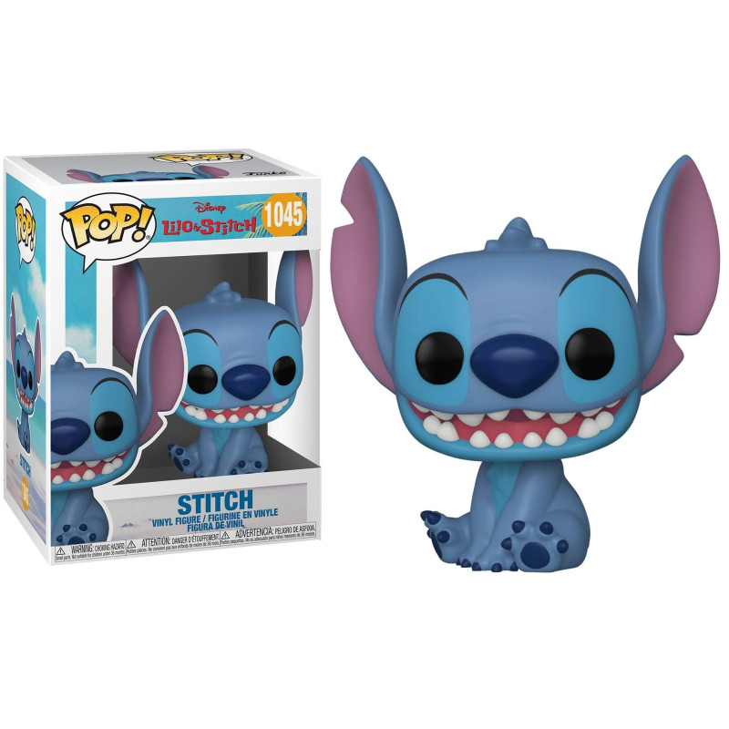 Disney Pop! - Lilo & Stitch - Smiling Seated Stitch n°1045