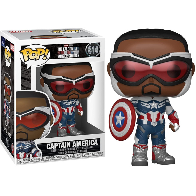 Marvel Studios : The Falcon and The Winter Soldier - Pop! - Captain America n°814