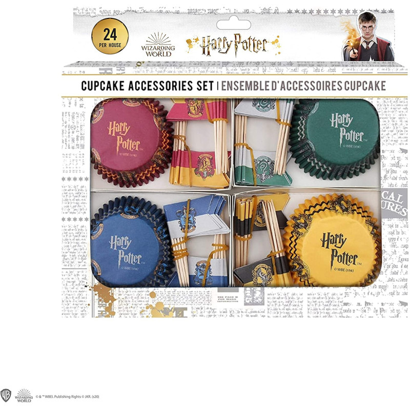 Harry Potter - Lot de 100 décorations cuisine (cupcakes)