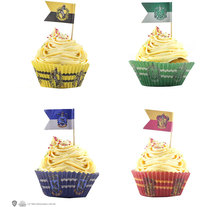 Harry Potter - Lot de 100 décorations cuisine (cupcakes)