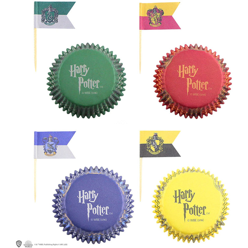 Harry Potter - Lot de 100 décorations cuisine (cupcakes)