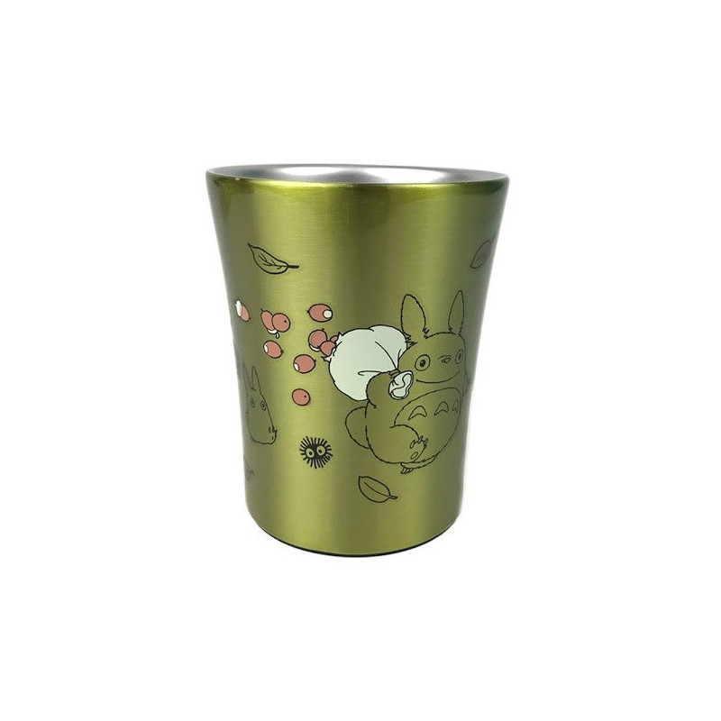 Mon voisin Totoro - Verre gobelet métal vert 250 ml