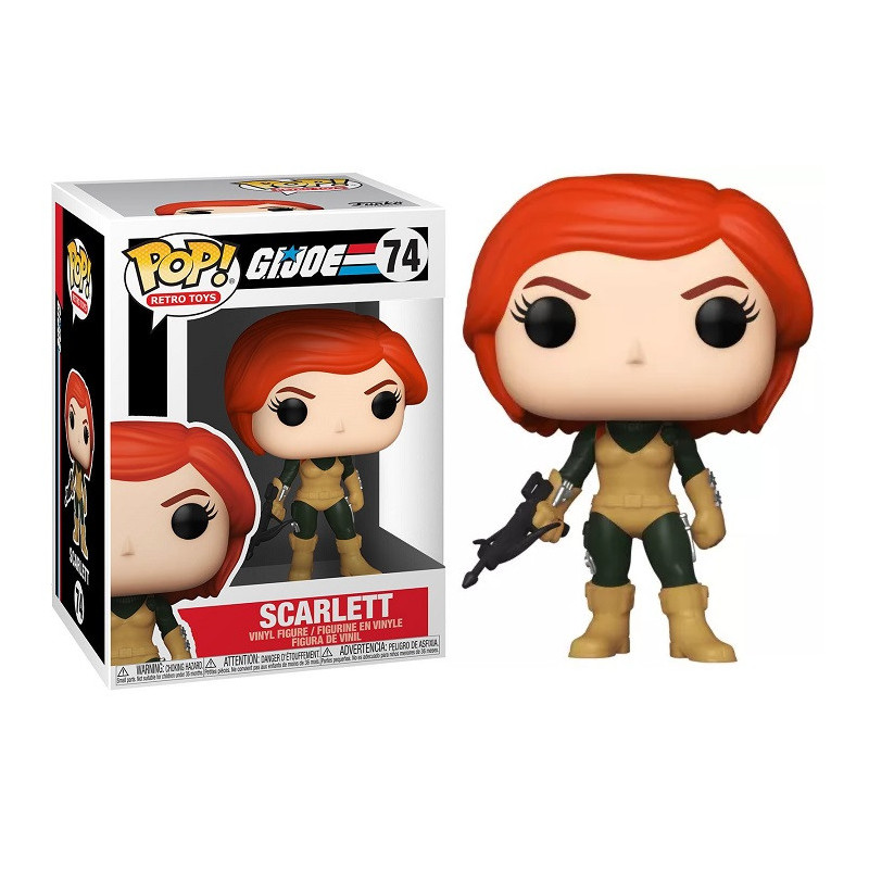 Retro Toys - Pop! - G.I. Joe : Scarlett n°74