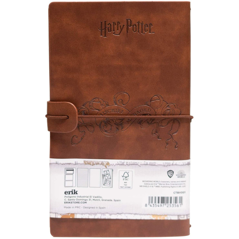 Harry Potter - Carnet de Voyage Marauder's Map
