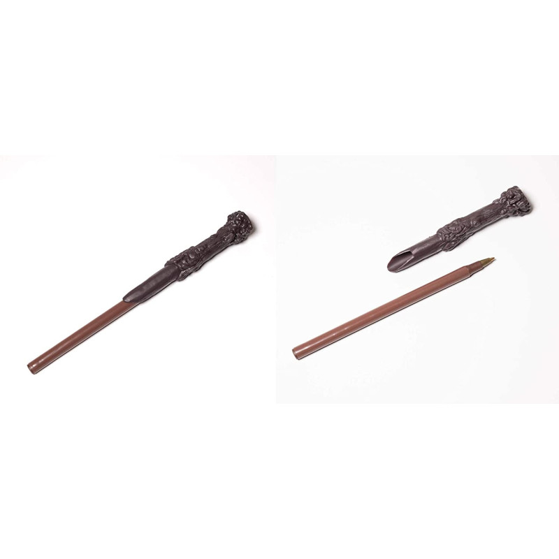 Harry Potter - Carnet A5 Hogwarts + stylo baguette