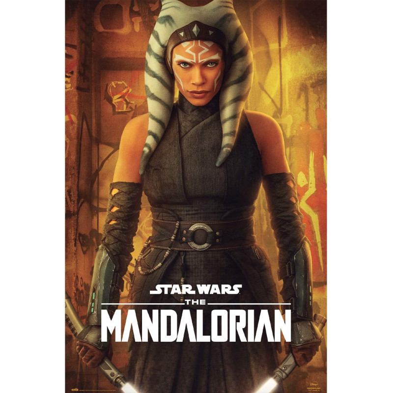 Star Wars : The Mandalorian - Grand poster Ahsoka Tano (61 x 91,5 cm)