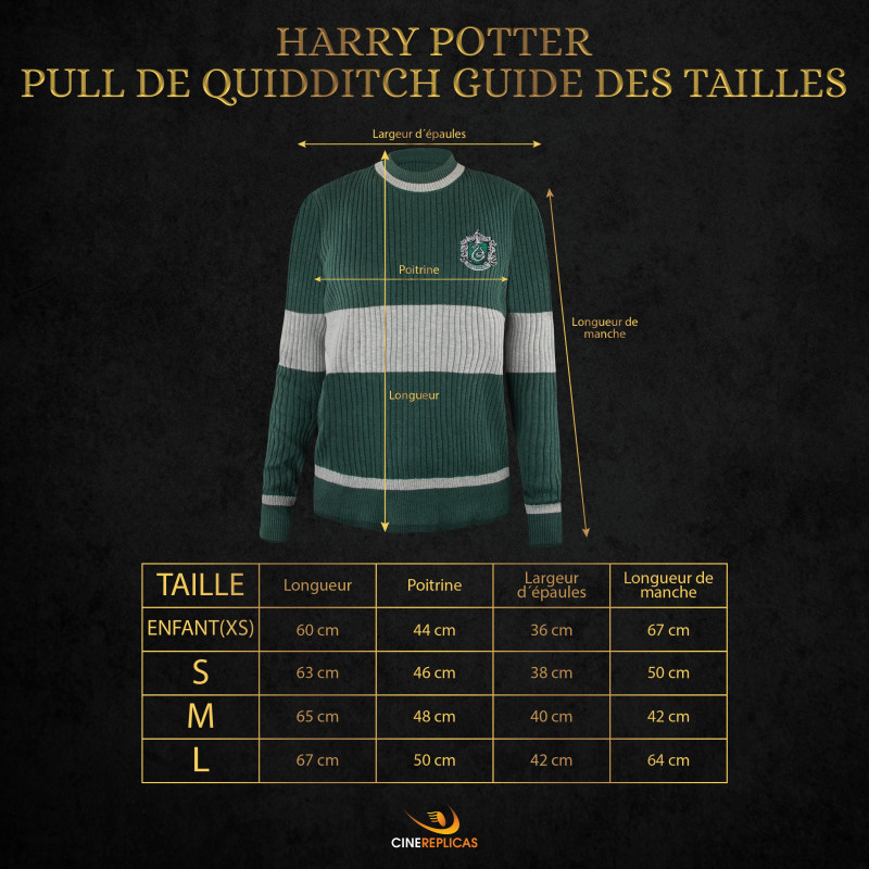 Harry Potter - Pull de Quidditch Slytherin