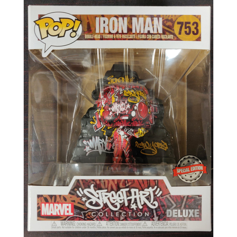 Marvel - Pop! Street Art Deluxe - Iron Man n°753