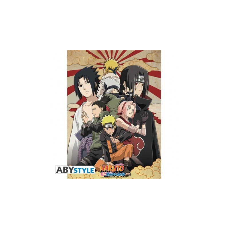 Naruto Shippuden - poster Groupe 2