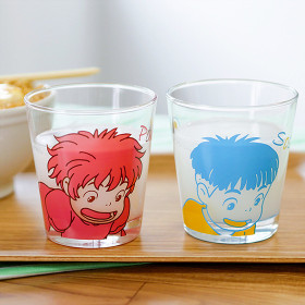 Ponyo sur la falaise - Set de 2 verres Ponyo & Sosuke