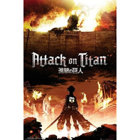 Attack on Titan - grand poster Key Art (61 x 91,5 cm)