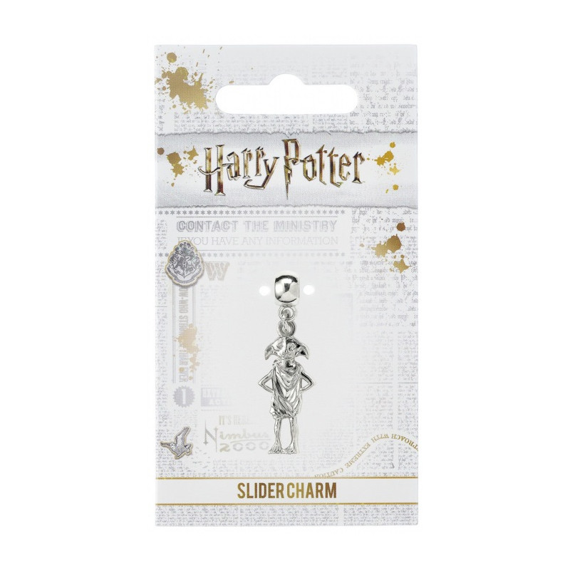 Harry Potter - Breloque plaqué argent Dobby