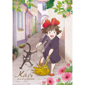 Kiki la petite Sorcière - Puzzle Vitrail 208 pièces Au départ