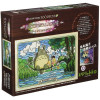 Mon Voisin Totoro - Puzzle Vitrail 300 pièces Pêche