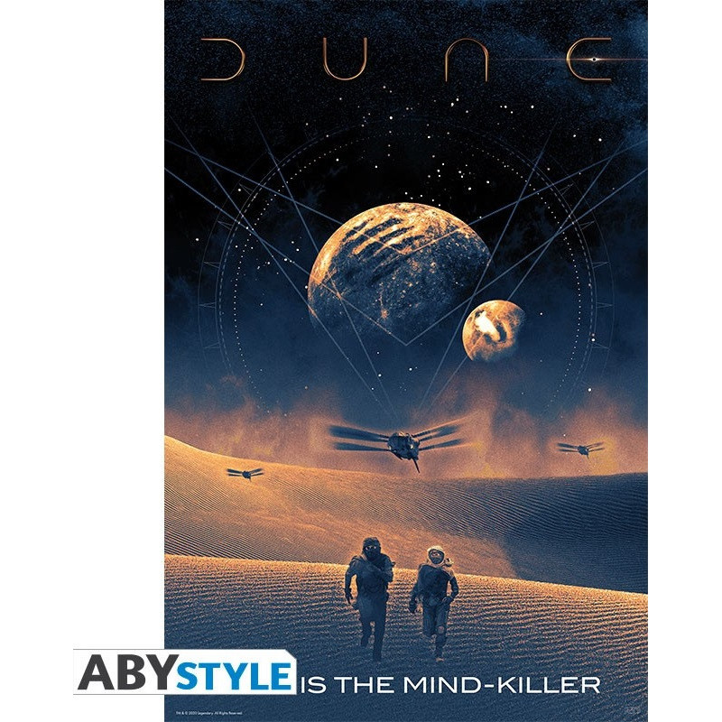 Dune - Grand poster Fear is The Mind Killer (61 x 91,5 cm)