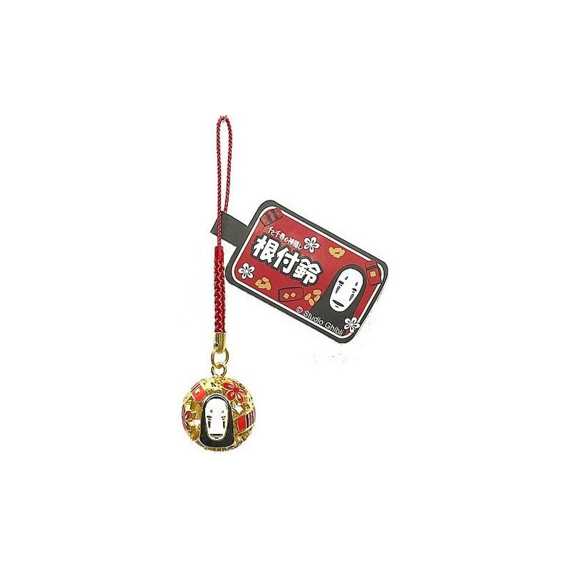 Spirited Away (Chihiro) - Strap doré clochette Kaonashi