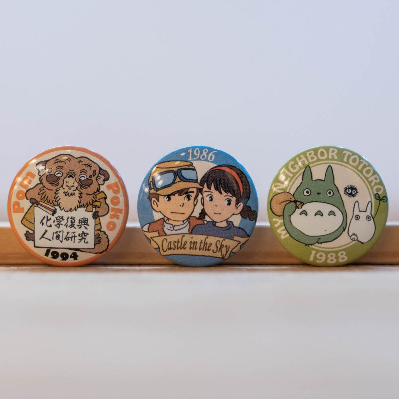 Ghibli - Badge 1 EXEMPLAIRE AU HASARD