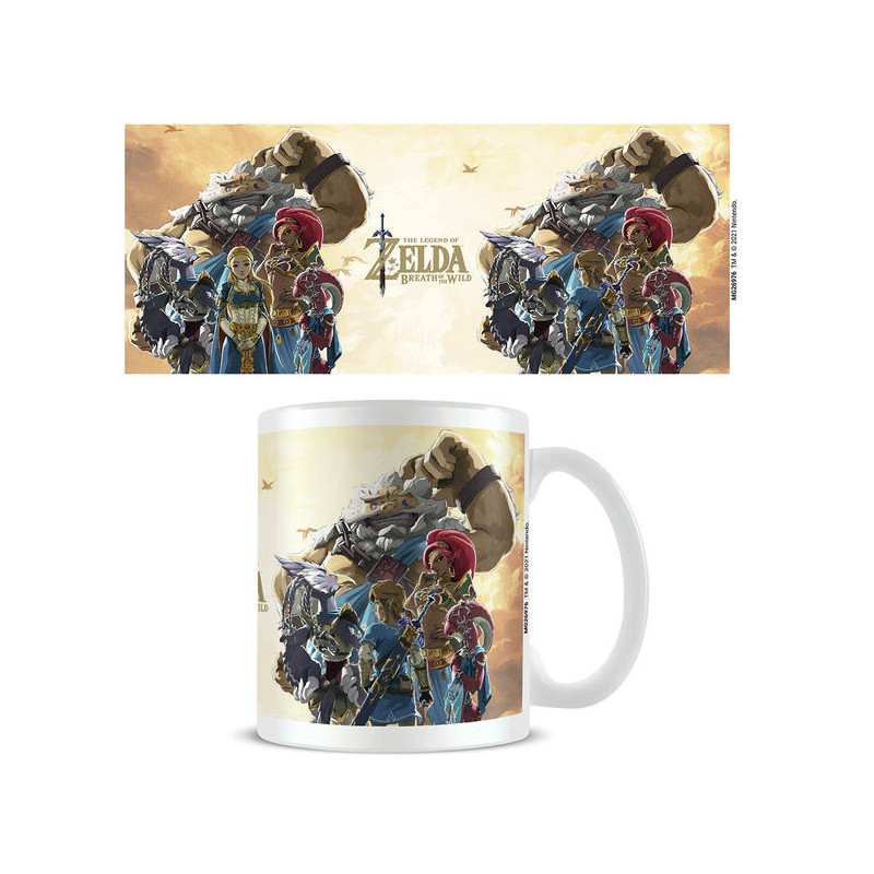 Zelda : Breath Of The Wild - Mug Champions Sunset